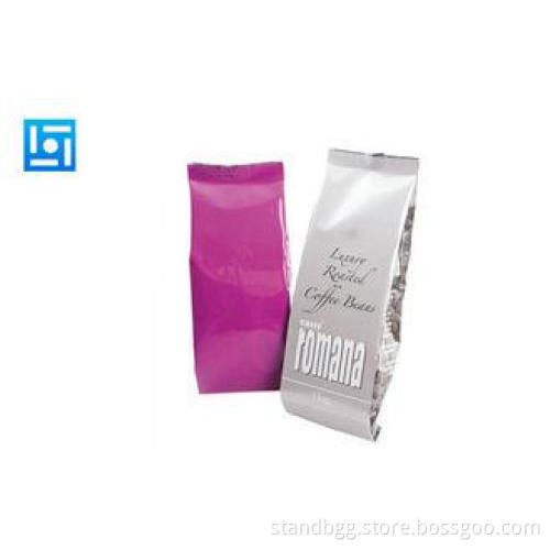Heat Sealed Custom Printed Side Gusset Bags Aluminum Foil F